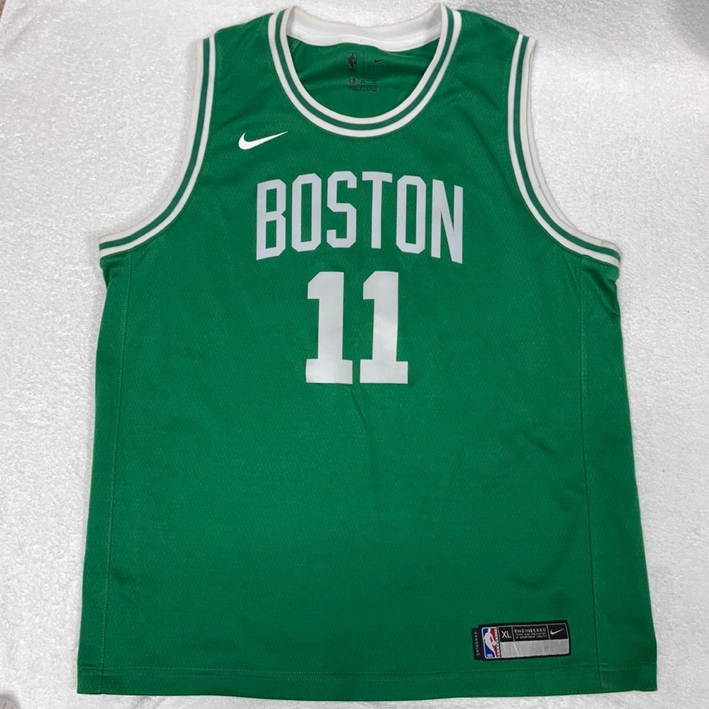 Nike Dri fit NBA Boston Celtics Kyrie Irving 11 team tank shirt xl basketball